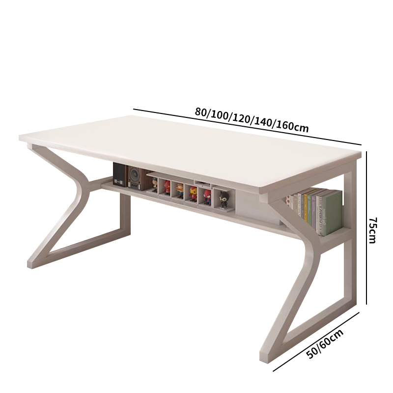Китай Современный минималистский компьютерный стол для учебы, многофункциональный стол для хранения вещей, письменный стол для домашнего офиса，модульный столзавод Поставщик - ООО компания Гуанчжоу Мэйи Мебель