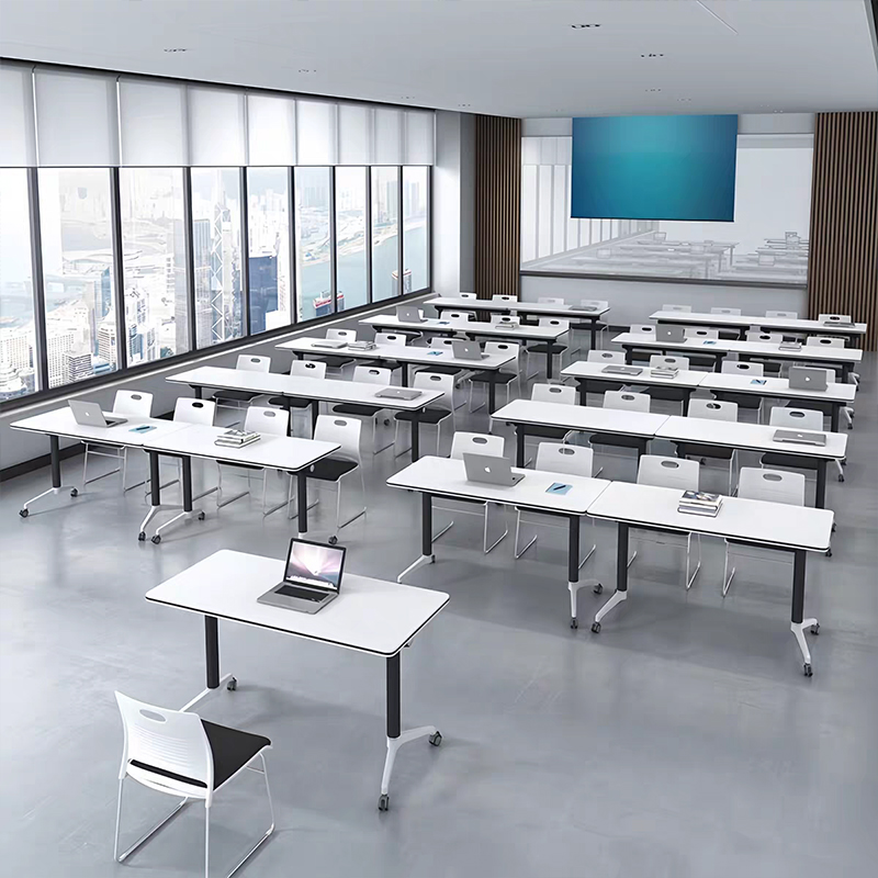 Китай офисный стол для совещаний，Мобильный складной конференц-стол, современный и простой стол для конференц-зала, многофункциональный конференц-стол для обучения и переговоров.завод Поставщик - ООО компания Гуанчжоу Мэйи Мебель