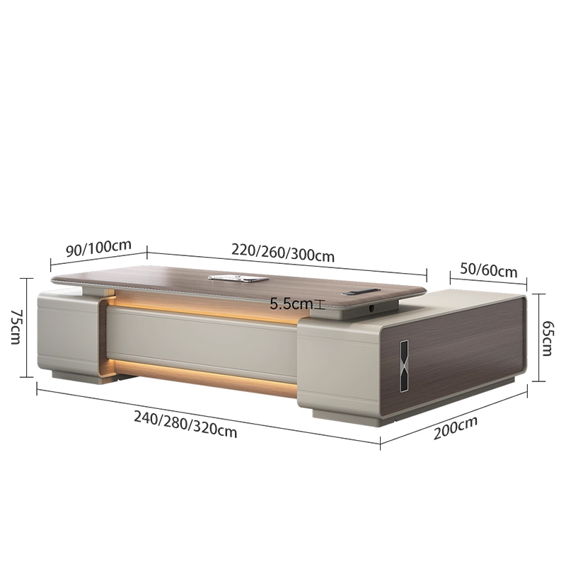 Китай Высококлассный стол руководителя Г-образной формызавод Поставщик - ООО компания Гуанчжоу Мэйи Мебель