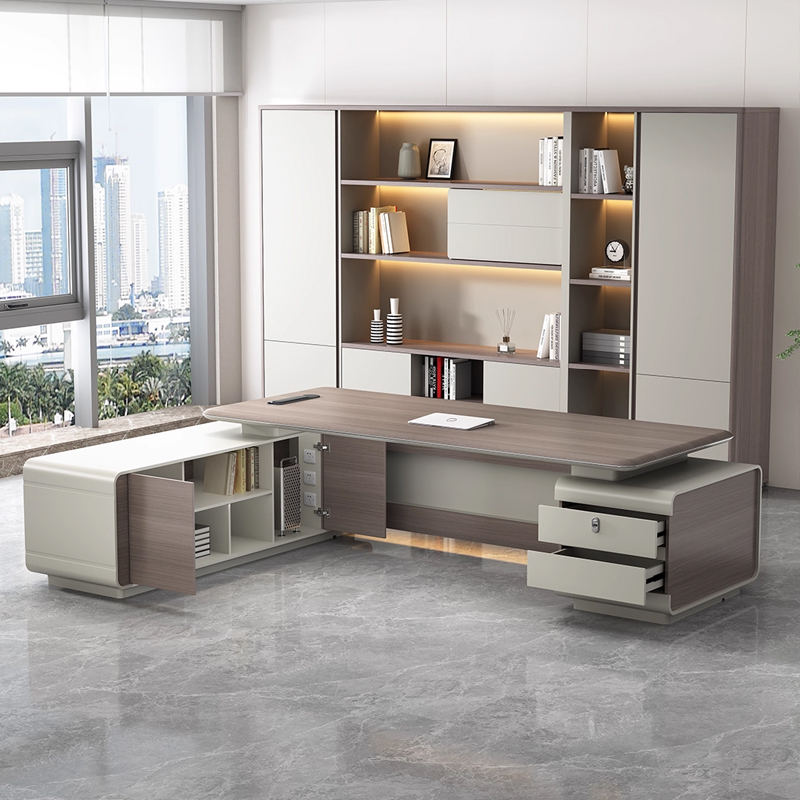 Китай Высококлассный стол руководителя Г-образной формызавод Поставщик - ООО компания Гуанчжоу Мэйи Мебель