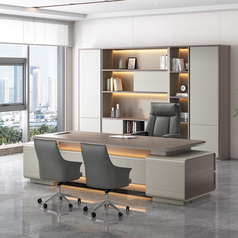 Китай Высококлассный стол руководителя Г-образной формызавод Поставщик - ООО компания Гуанчжоу Мэйи Мебель