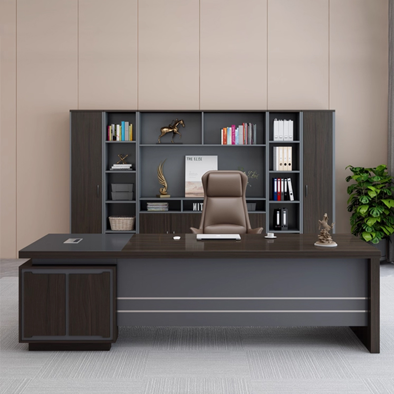 Китай Современный L-образный административный стол для руководителязавод Поставщик - ООО компания Гуанчжоу Мэйи Мебель