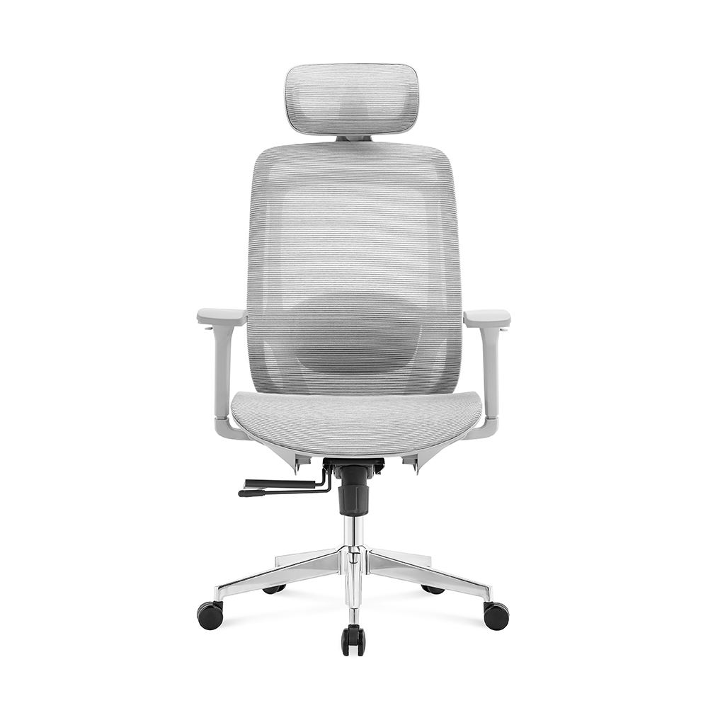 Китай Эргономичное офисное кресло с сетчатой спинкой и алюминиевой базойзавод Поставщик - ООО компания Гуанчжоу Мэйи Мебель