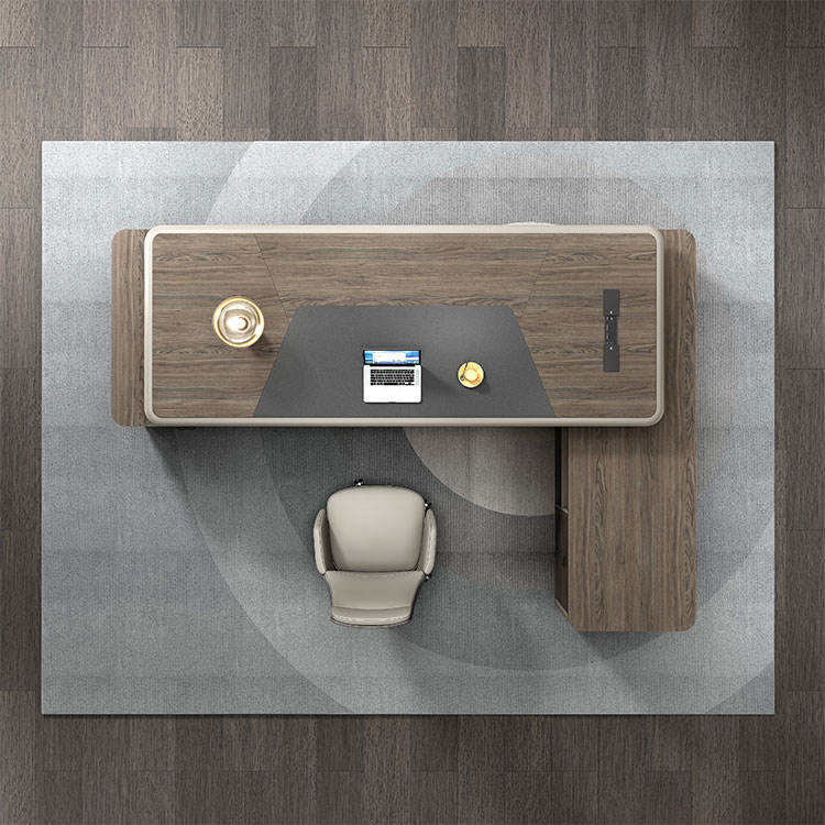 Китай Самый лучший стол босс люкс — современный лакированный стол для кабинета руководителязавод Поставщик - ООО компания Гуанчжоу Мэйи Мебель