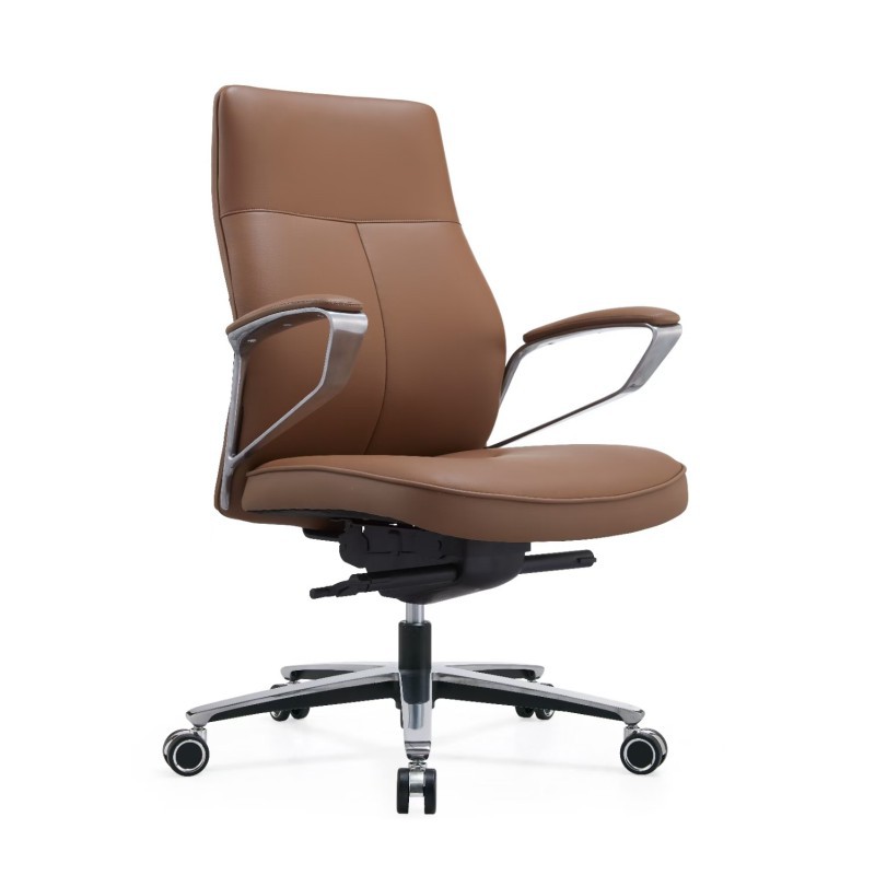 Китай Элегантное кожаное офисное кресло для руководителязавод Поставщик - ООО компания Гуанчжоу Мэйи Мебель