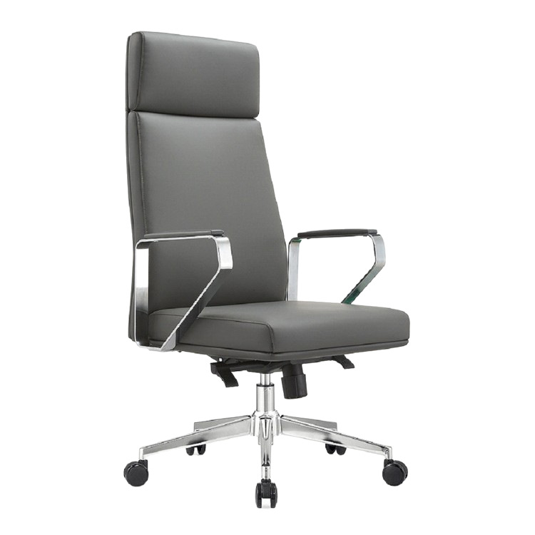 Современное офисное кожаное кресло для руководителя
