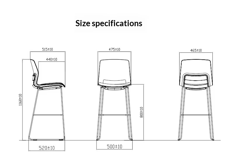 Китай Барные стулья — современное решение для офисных пространств и барных зон.завод Поставщик - ООО компания Гуанчжоу Мэйи Мебель