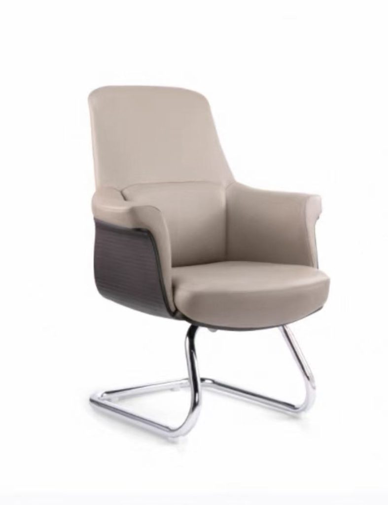 Китай Кожаное офисное кресло — стильное и комфортное решение для современного офиса.завод Поставщик - ООО компания Гуанчжоу Мэйи Мебель