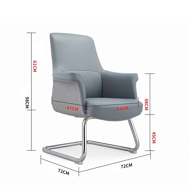 Китай Кожаное офисное кресло — стильное и комфортное решение для современного офиса.завод Поставщик - ООО компания Гуанчжоу Мэйи Мебель