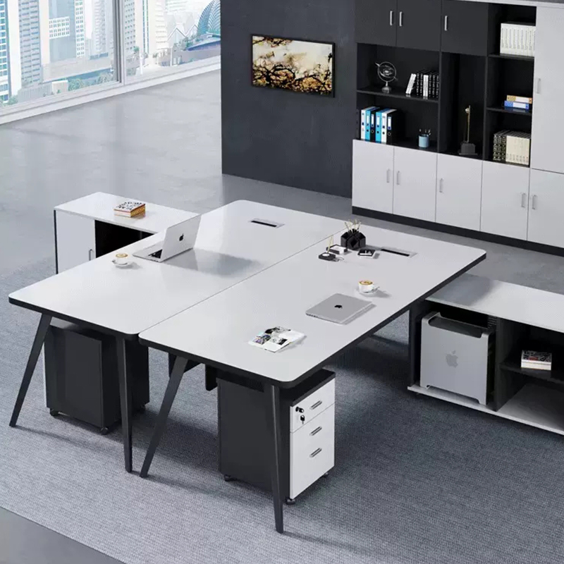 Китай Современный L-образный руководительский стол из ДСП для офисазавод Поставщик - ООО компания Гуанчжоу Мэйи Мебель