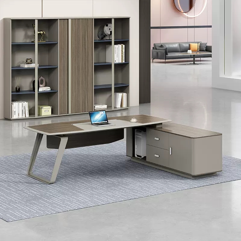 Китай Современная роскошная офисная мебель для руководителя, стол менеджера.завод Поставщик - ООО компания Гуанчжоу Мэйи Мебель