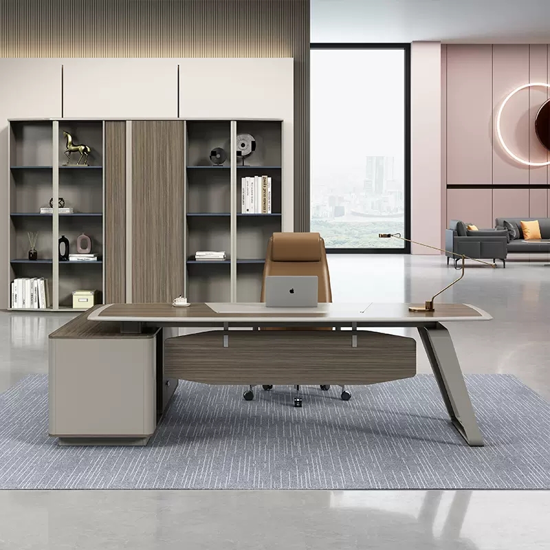 Китай Современная роскошная офисная мебель для руководителя, стол менеджера.завод Поставщик - ООО компания Гуанчжоу Мэйи Мебель