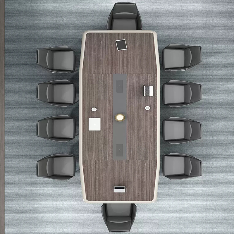 Китай Конференц-стол на 10 человек, доступный в различных размерах и с возможностью индивидуальной настройки, — незаменимый элемент современных конференц-залов.завод Поставщик - ООО компания Гуанчжоу Мэйи Мебель