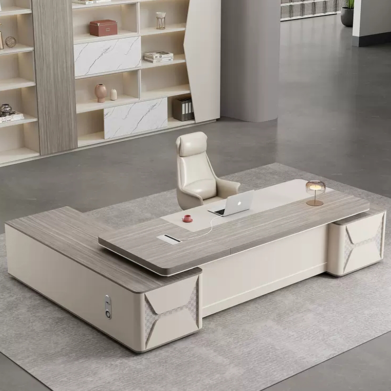 Современный стол босса из мебельной фабрики — Элитный кабинетный стол для руководителя