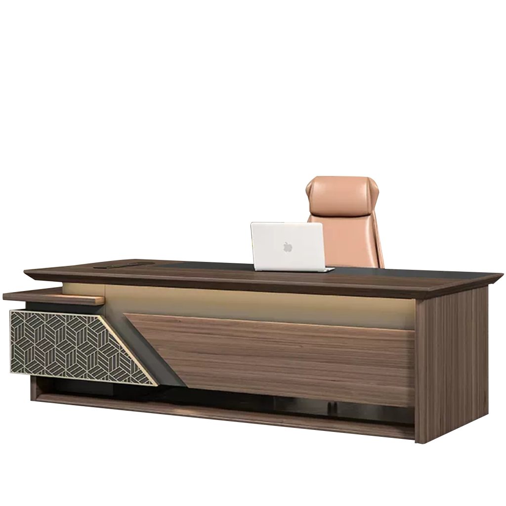 Китай Новый легкий и роскошный офисный стол в китайском стиле для руководителя | Комплект из стола и стула.завод Поставщик - ООО компания Гуанчжоу Мэйи Мебель