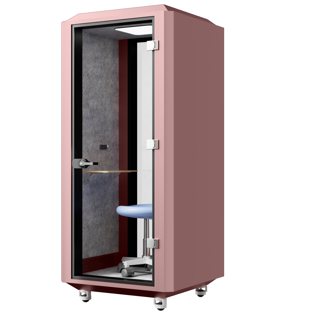 Китай Бесшумный шкаф одиночный – мобильная зона тишины для работы и концентрациизавод Поставщик - ООО компания Гуанчжоу Мэйи Мебель