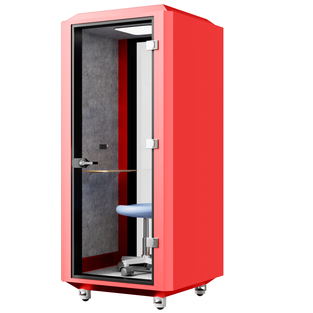 Китай Бесшумный шкаф одиночный – мобильная зона тишины для работы и концентрациизавод Поставщик - ООО компания Гуанчжоу Мэйи Мебель