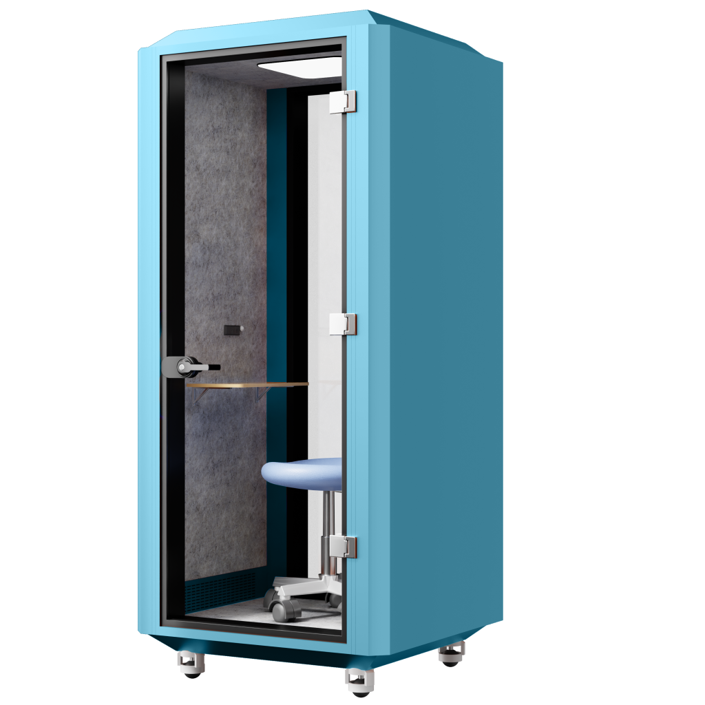 Китай Бесшумный шкаф одиночный – мобильная зона тишины для работы и концентрациизавод Поставщик - ООО компания Гуанчжоу Мэйи Мебель