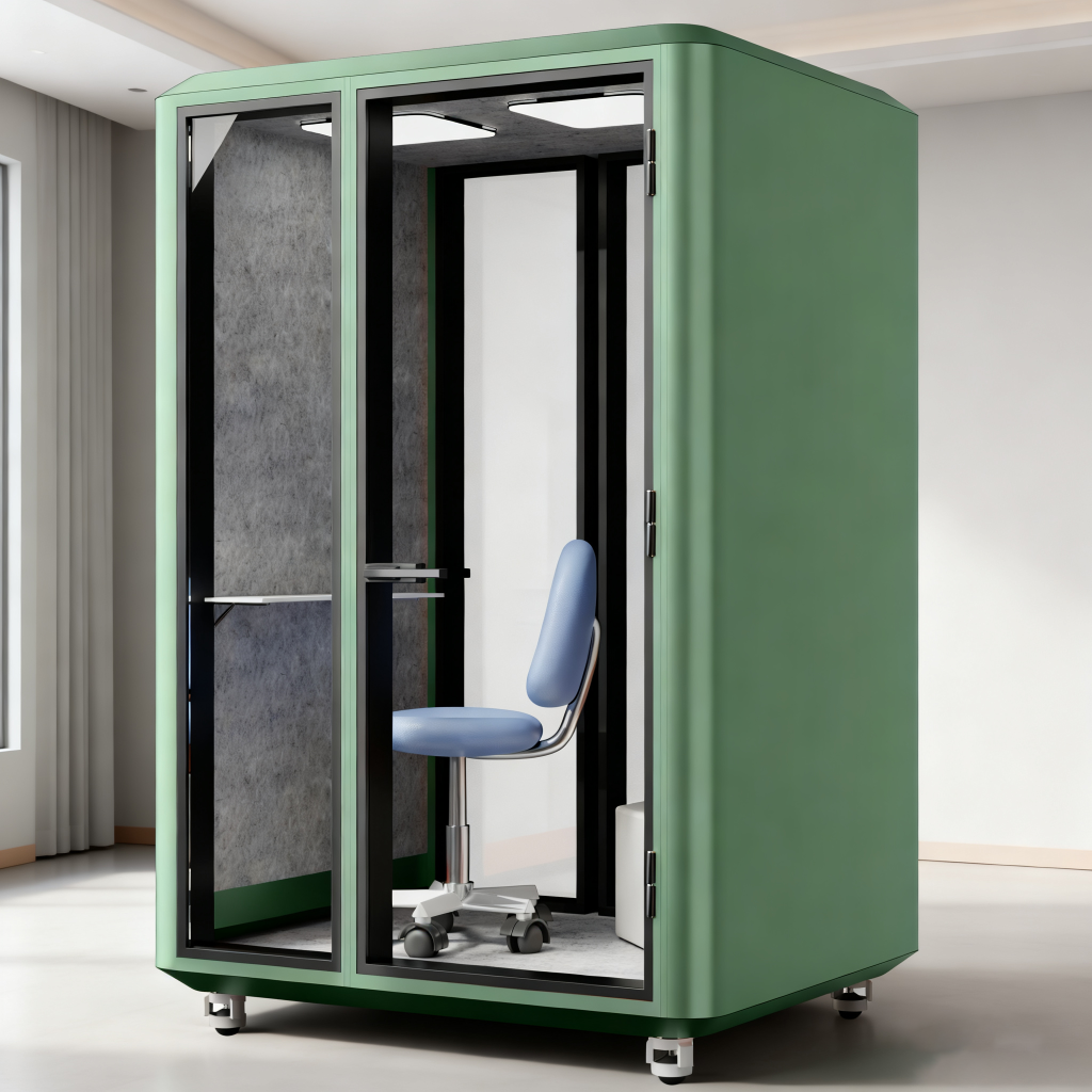 Китай Бесшумный шкаф просторный одиночный – универсальная зона тишины для работы и встречзавод Поставщик - ООО компания Гуанчжоу Мэйи Мебель