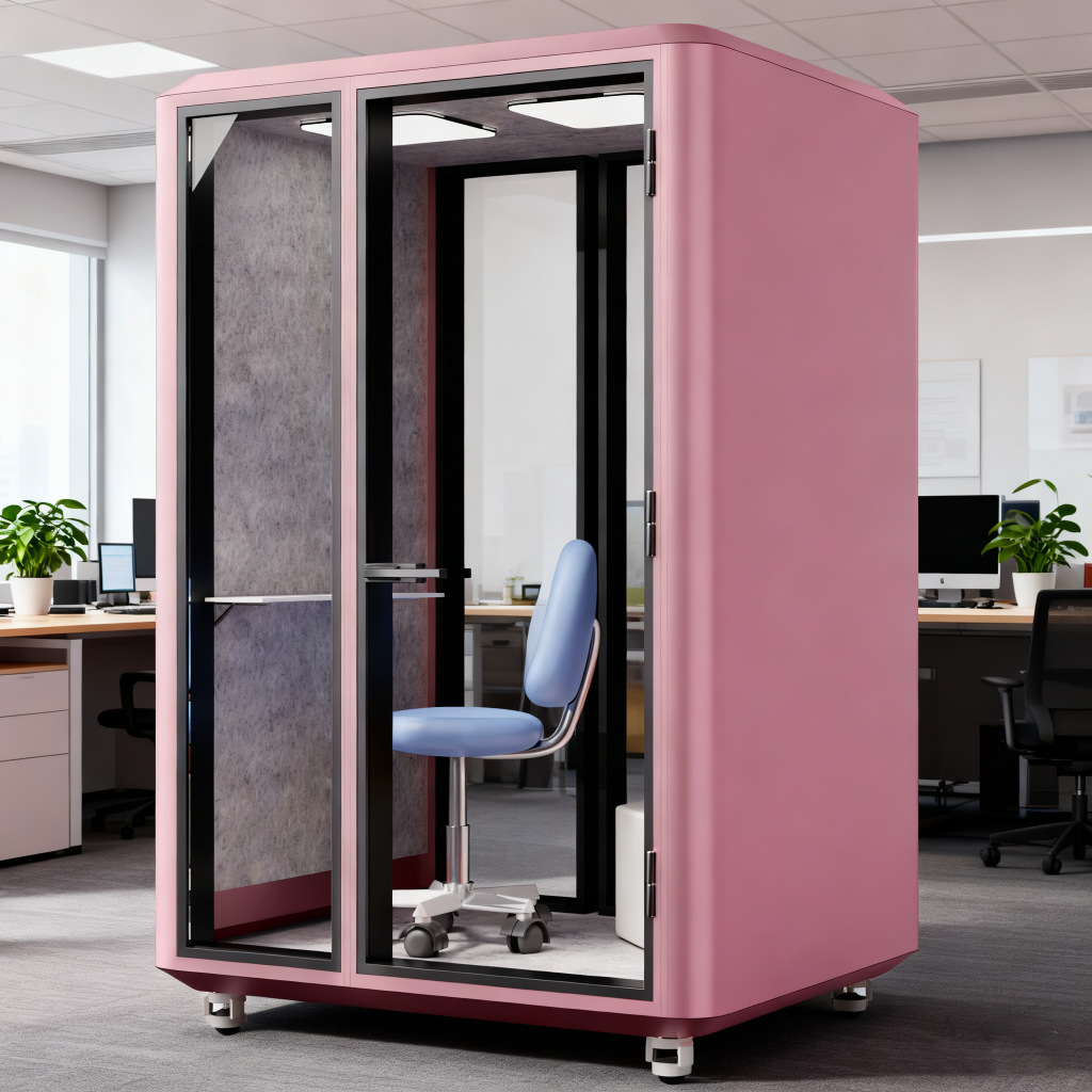 Китай Бесшумный шкаф просторный одиночный – универсальная зона тишины для работы и встречзавод Поставщик - ООО компания Гуанчжоу Мэйи Мебель