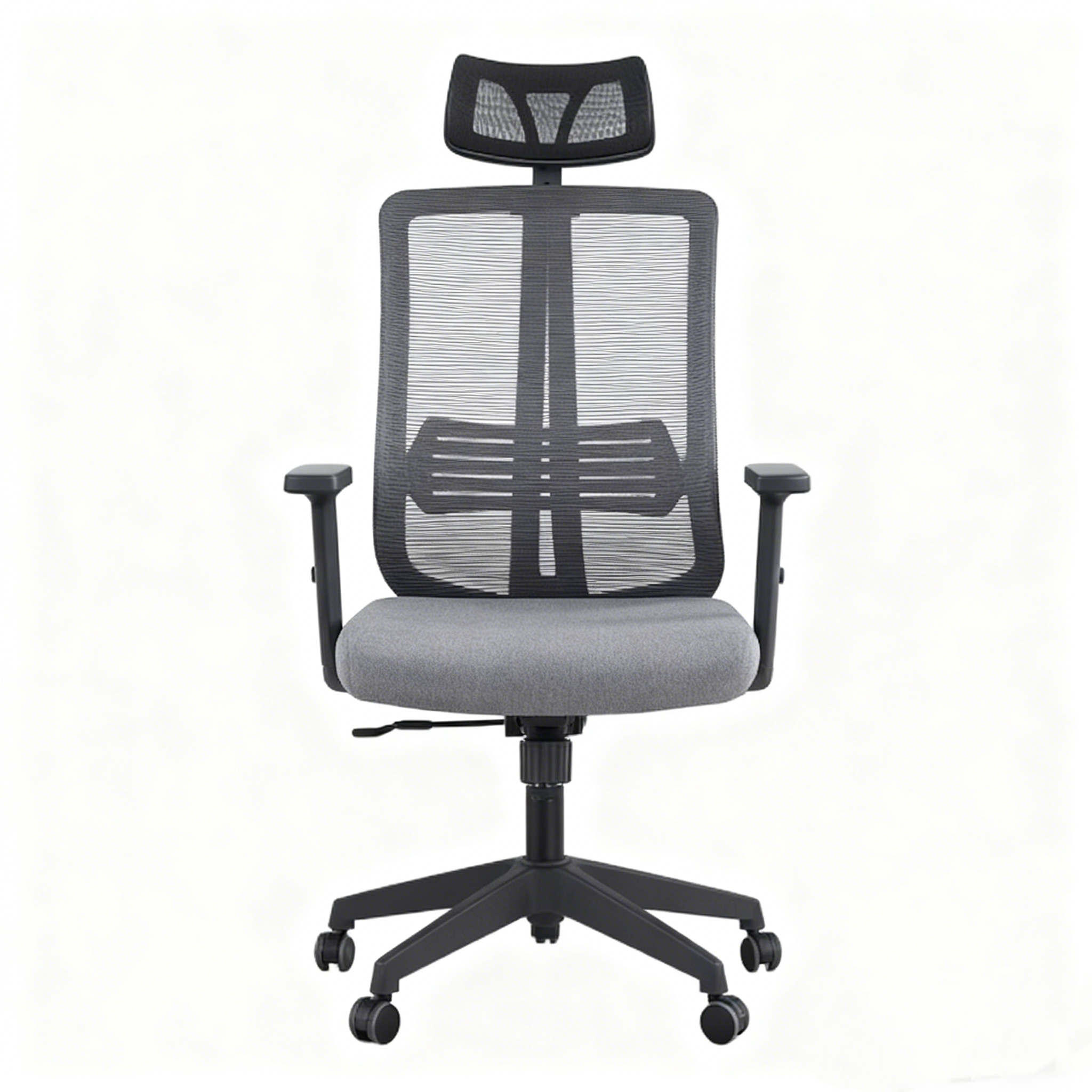 Эргономический офисный стул высокого спинки с сетчатым сиденьем и поддержкой поясницы — регулируемый компьютерный стул для дома и офиса