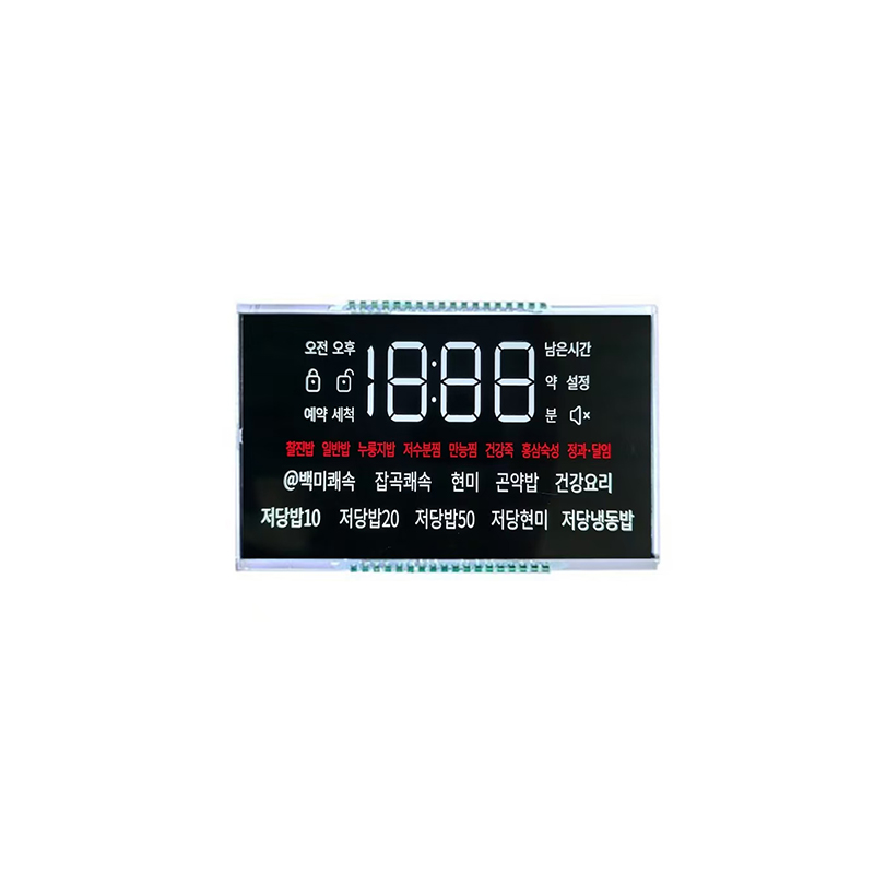 Жидкокристаллический дисплей (LCD) для рисоварки: VA LCD / ЖК-дисплей / Сегментный дисплей по индивидуальному заказу / Высококонтрастный ЖК-дисплей