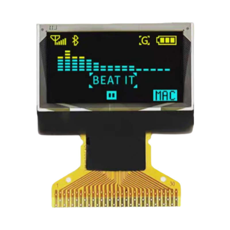 0,96-дюймовый OLED-дисплей с разрешением 64*32, дисплей для измерителя кислорода в крови, интерфейс I2C