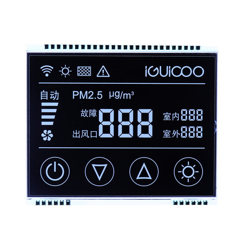 Встроенный сенсорный экран ЖК-экран кода сегмента Segment display/ C ustom display/ touch control/ Projective Capacitive Touch Panel
