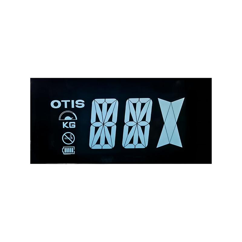 Негативный ЖК-дисплей в применении к лифтам:   VA ЖК-дисплей / сегментный ЖК-дисплей / ЖК-экран / высококонтрастный ЖК-дисплей