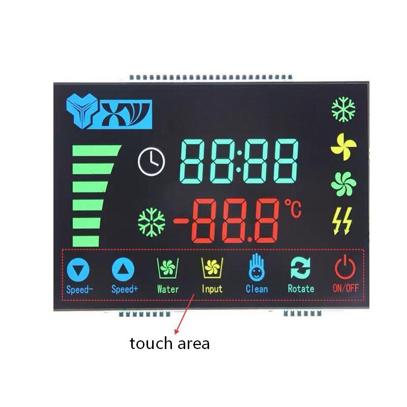 Сенсорный ЖК-дисплей с интегрированным сенсором / Сегментный дисплей / Кастомный дисплей / Сенсорное управление / Конденсационная сенсорная панель / Без сенсорной панели / ЖК-дисплей с встроенным сенсором