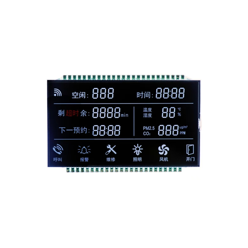 DFSTN LCD C customsegment display/High contrast/двунаправленная компенсация/MULTI DUTY/digital segment display