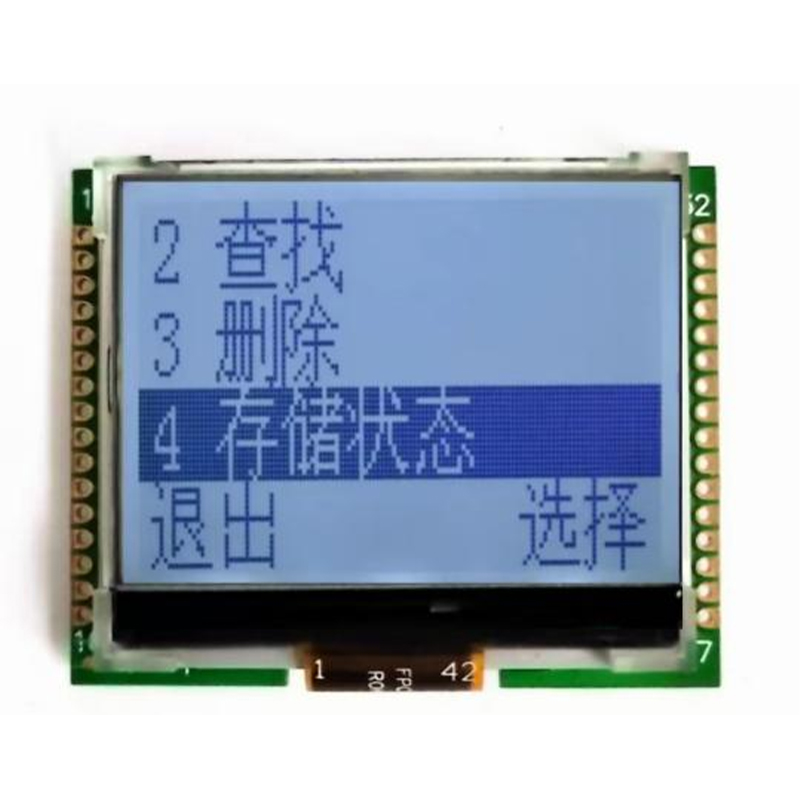 EDM12864-133, матричный дисплей, светодиодная подсветка LCD, интерфейс SPI, COG LCD модуль