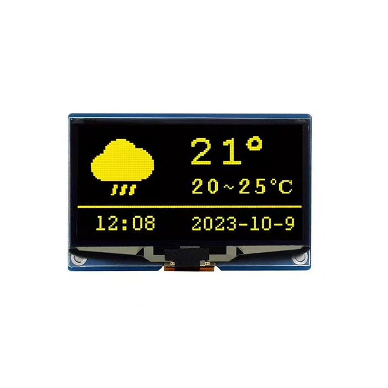 2,4-дюймовый OLED-дисплей для измерения уровня жидкости, разрешение 128*64, интерфейс I2C
