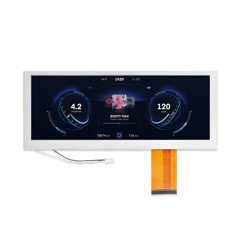 8.8-дюймовый TFT-дисплей / Разрешение 1280×480 / Высококачественный TFT-дисплей / Интерфейс LVDS / IPS