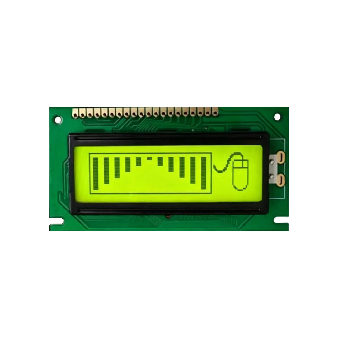 EDM12232-43 | Графический ЖК-модуль 122×32 | STN, жёлто-зелёный режим отображения | 8-битный параллельный интерфейс