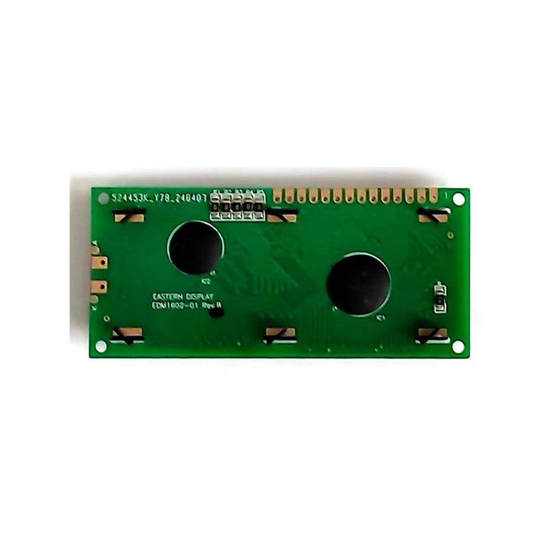 EDM1602-01 | Символьный ЖК-модуль 16×2 | STN Positive | Жёлто-зелёная LED-подсветка | 8-битный параллельный интерфейс | COB