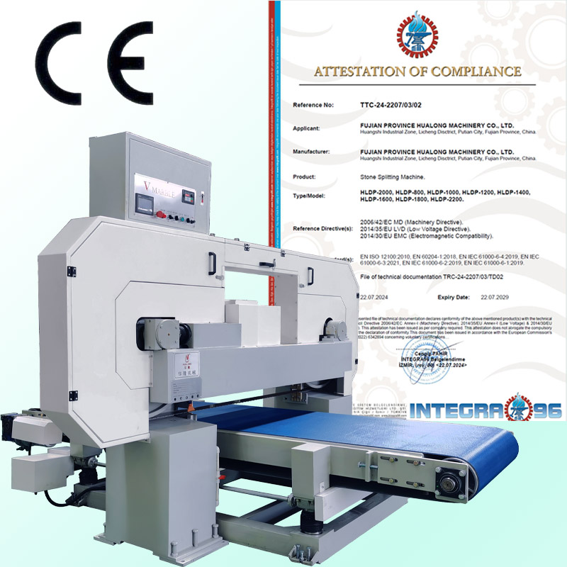Станок для расслоения мраморных плит-HLDP-1800