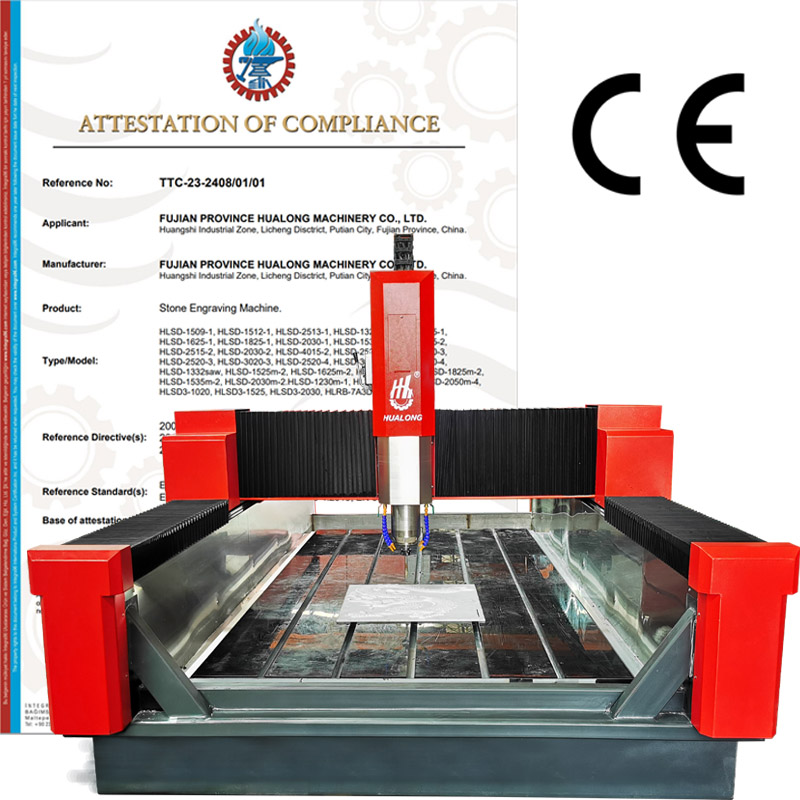 Фрезерный станок для гранита и мрамора HLSD-1525-1