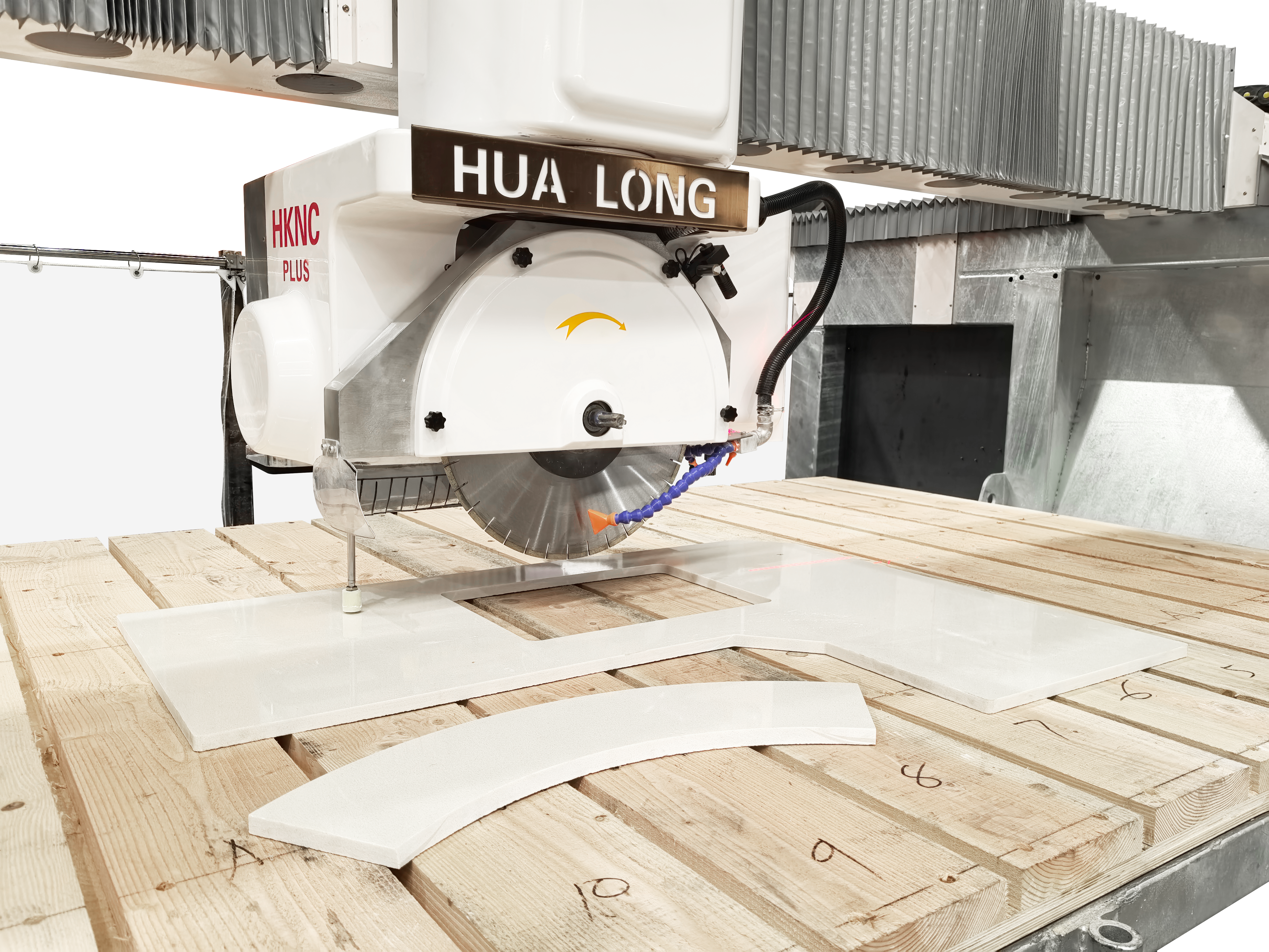 Мостовой станок для резки мрамора и гранита HKNC-500 Plus