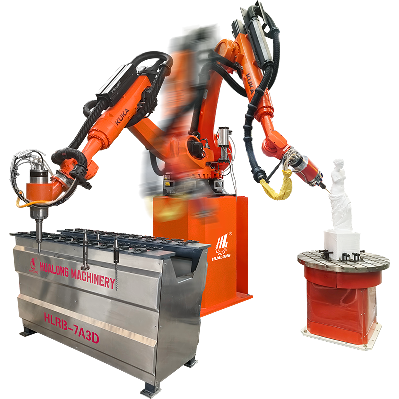 Робот KUKA  3D-обработки камня