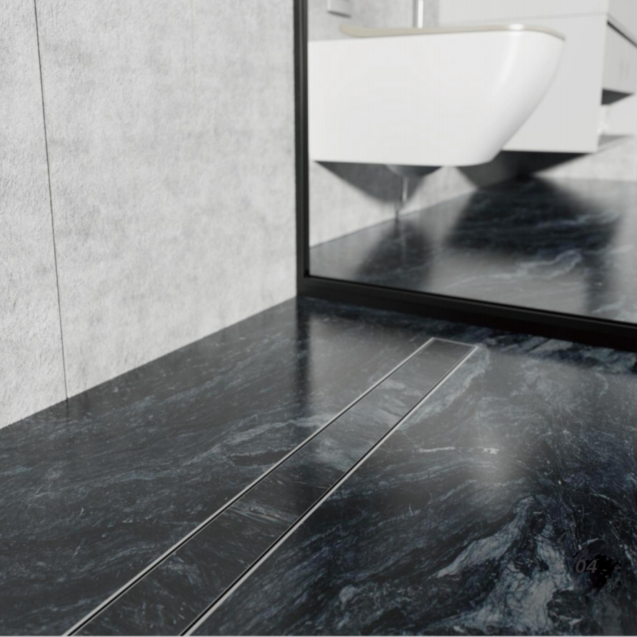 нержавеющая сталь Сливные отверстия для душа