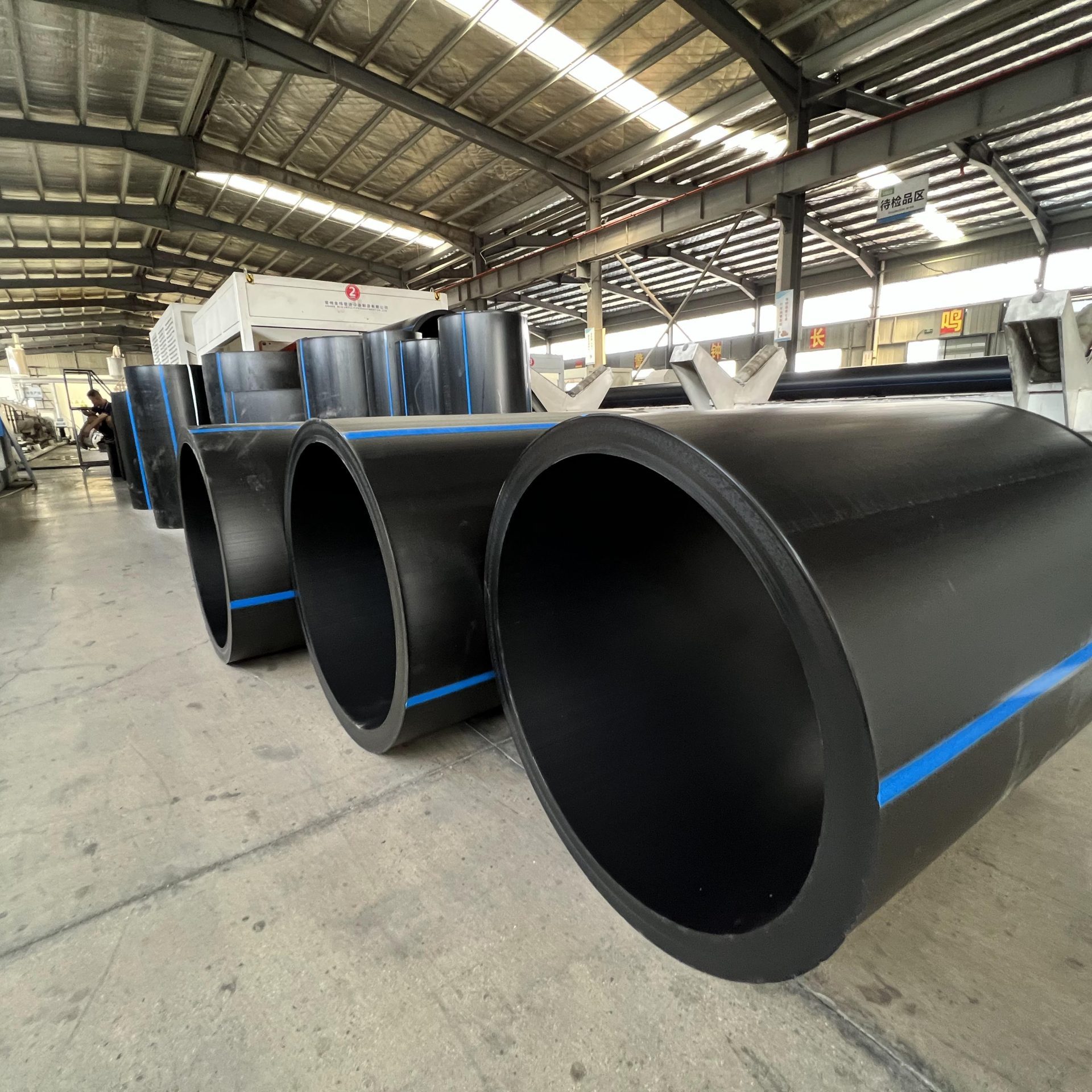 Труба HDPE 3 дюйма, полиэтиленовая композитная труба для ирригационных строительных материалов