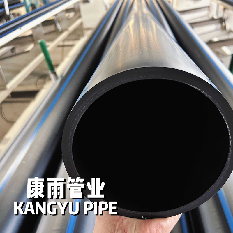 Высокая плотность большого диаметра Pe100 Pn20 4 дюймовый дренаж 100 мм 180 мм PE 250мм полиэтиленовая труба HDPE 315мм полиэтиленовая труба