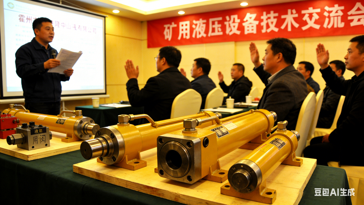Компания Fenglong Hydraulics провела форум по техническому (2)