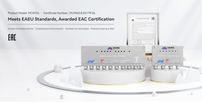 Microcyber-MCAFD-Fieldbus-Distributors-Obtain-EAC-Certification-for-EAEU-Market