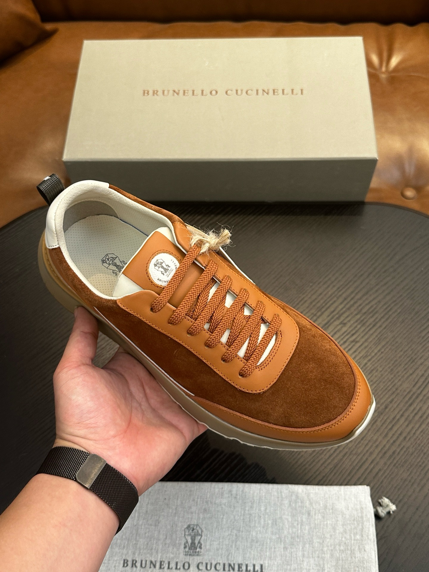 BRUNELLO CUCINELLI новейшая мужская обувь