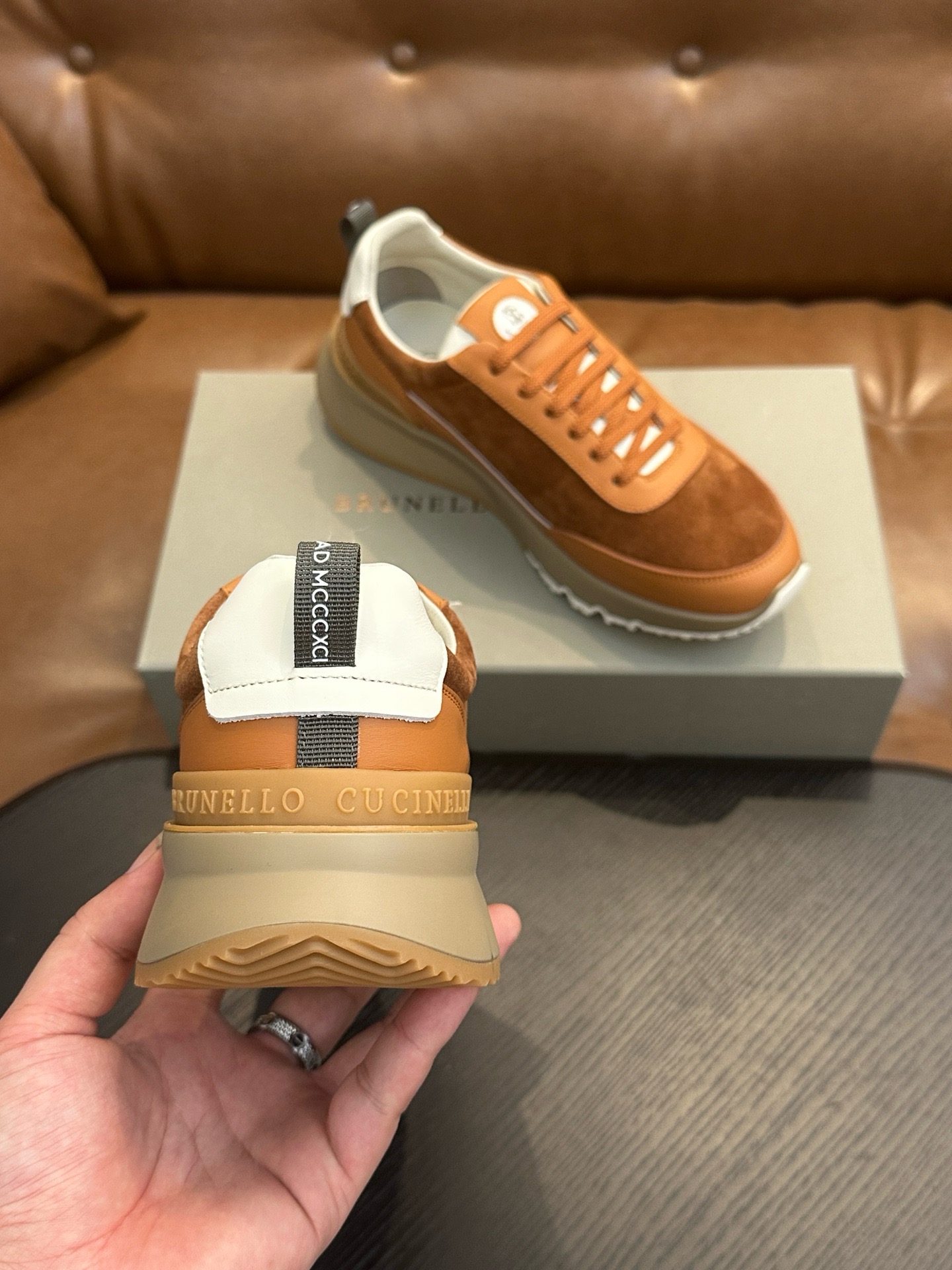 BRUNELLO CUCINELLI новейшая мужская обувь