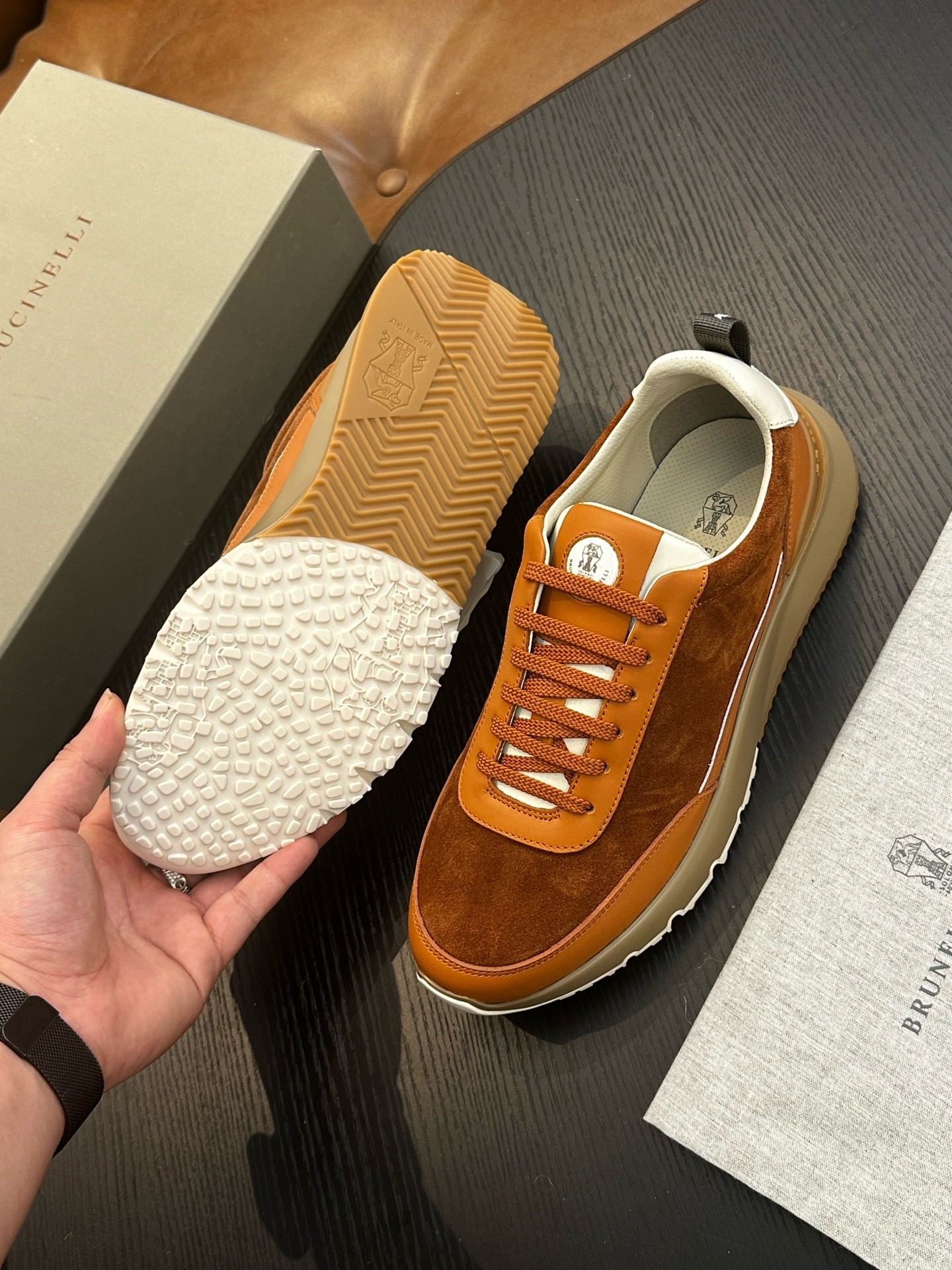 BRUNELLO CUCINELLI новейшая мужская обувь