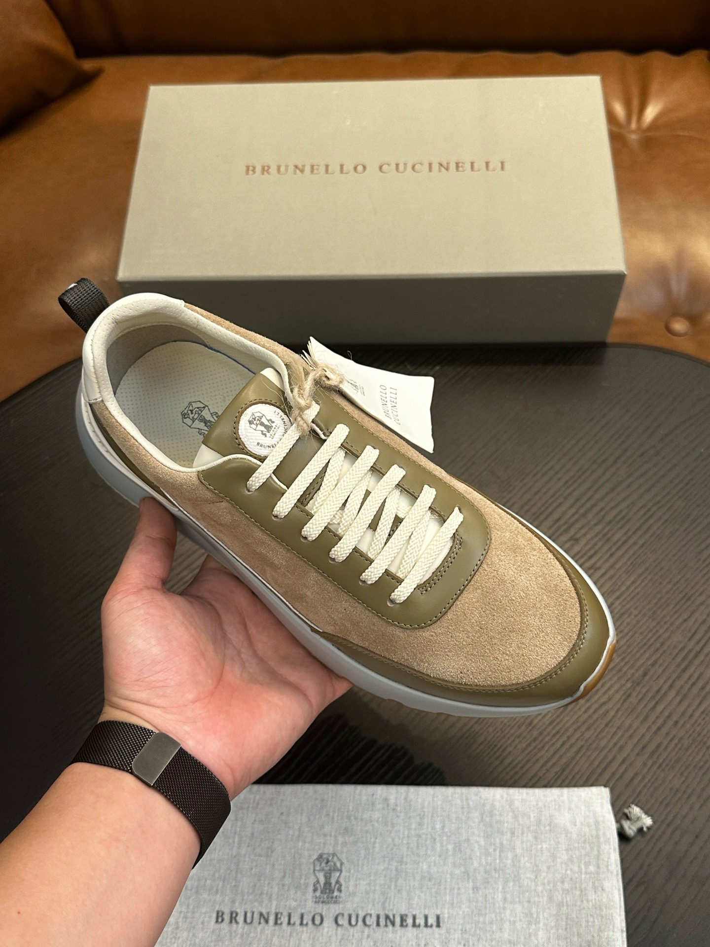 BRUNELLO CUCINELLI кожаные туфли