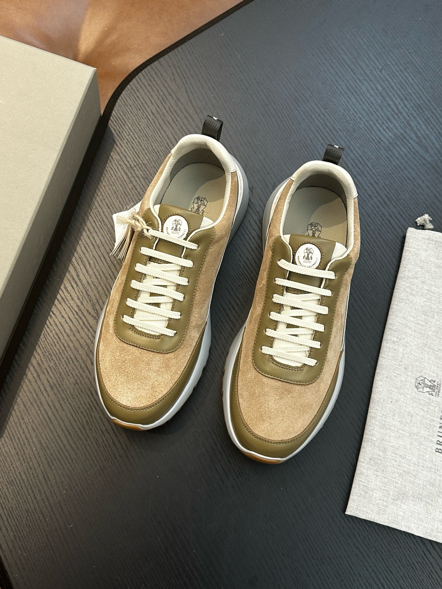 BRUNELLO CUCINELLI кожаные туфли